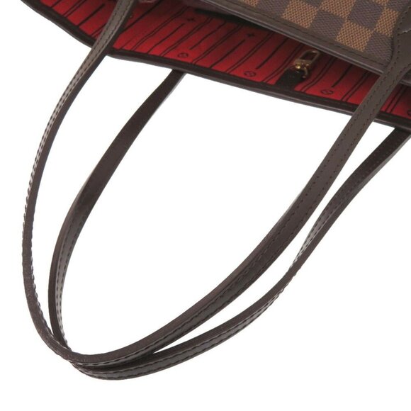 LOUIS VUITTON Brown Damier Neverfull MM Tote Bag - Picture 6 of 10